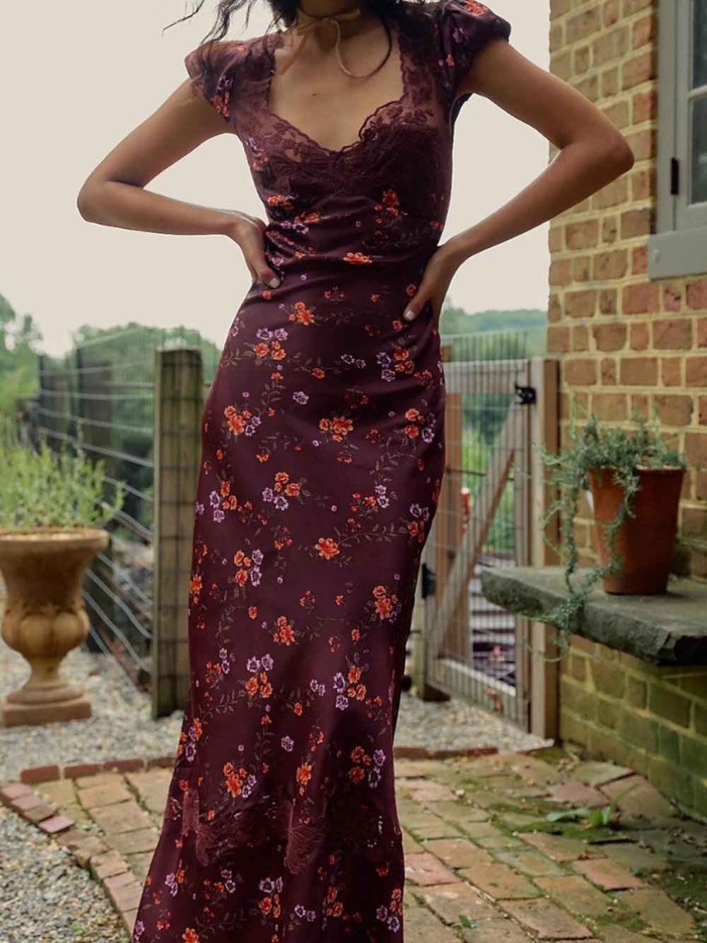 Free People Butterfly Babe Midi Dress